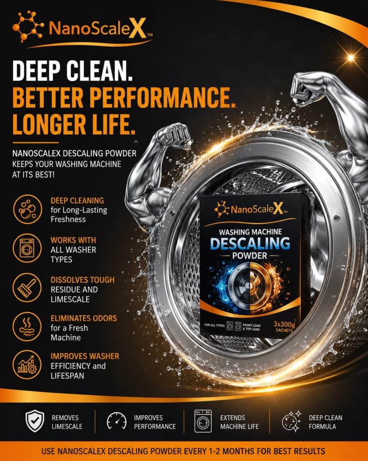 NanoScaleX deep clean, better performance, longer life